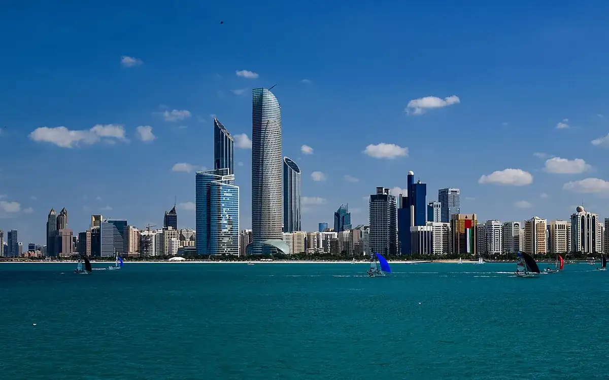 A view of Abu Dhabi