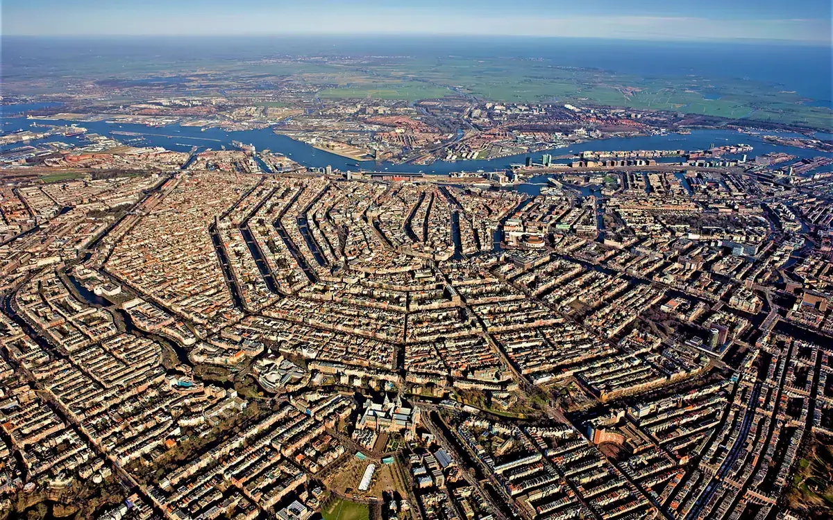 A view of Amsterdam