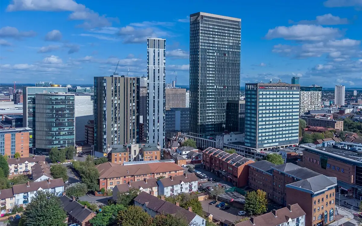 A view of Birmingham