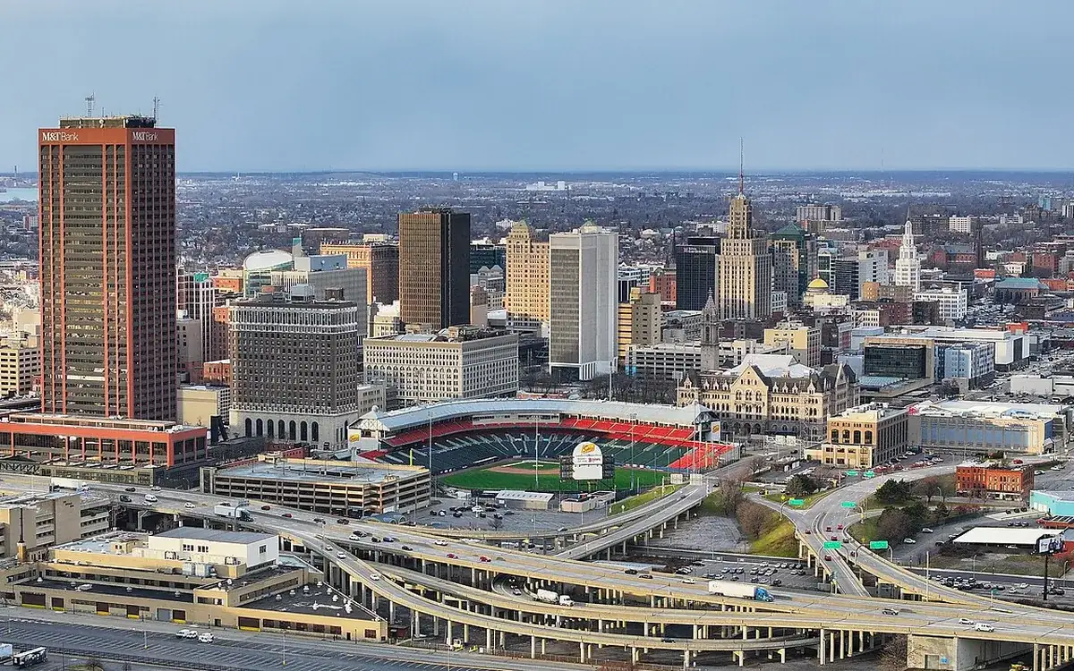 A view of Buffalo