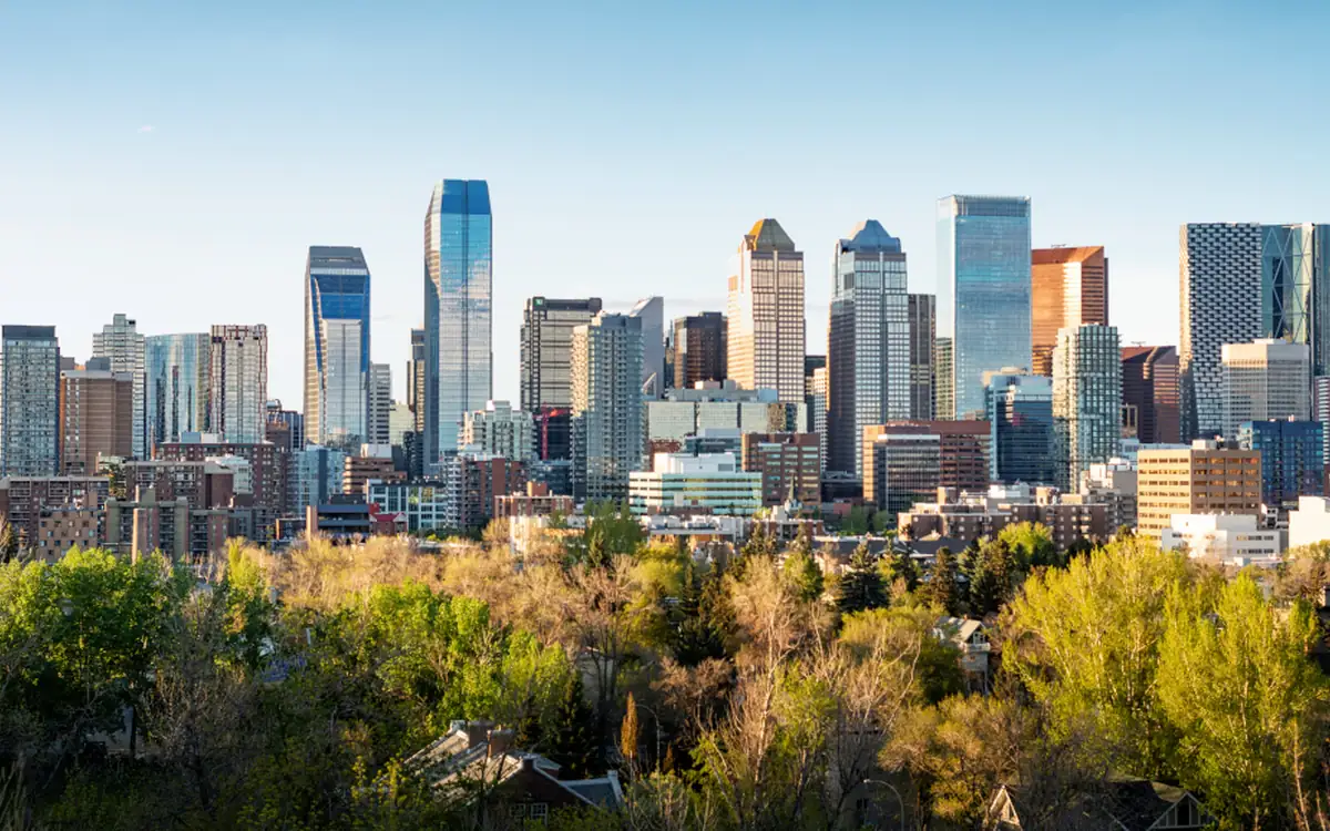 A view of Calgary
