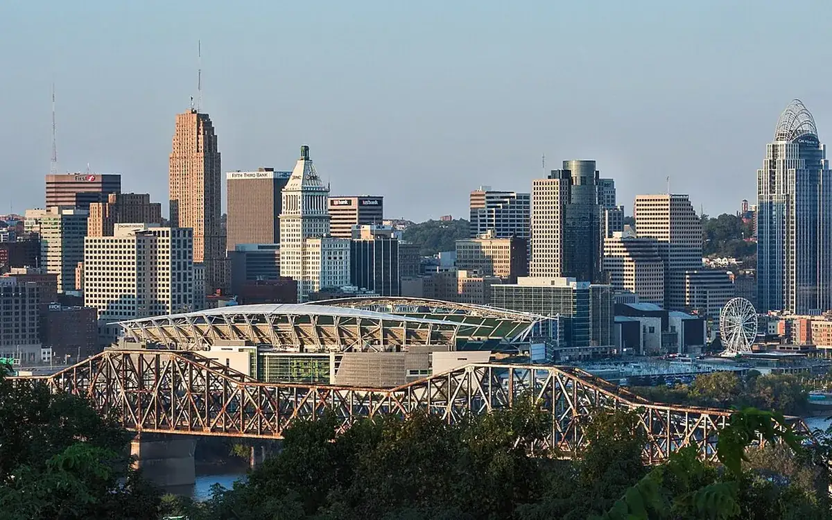 A view of Cincinnati