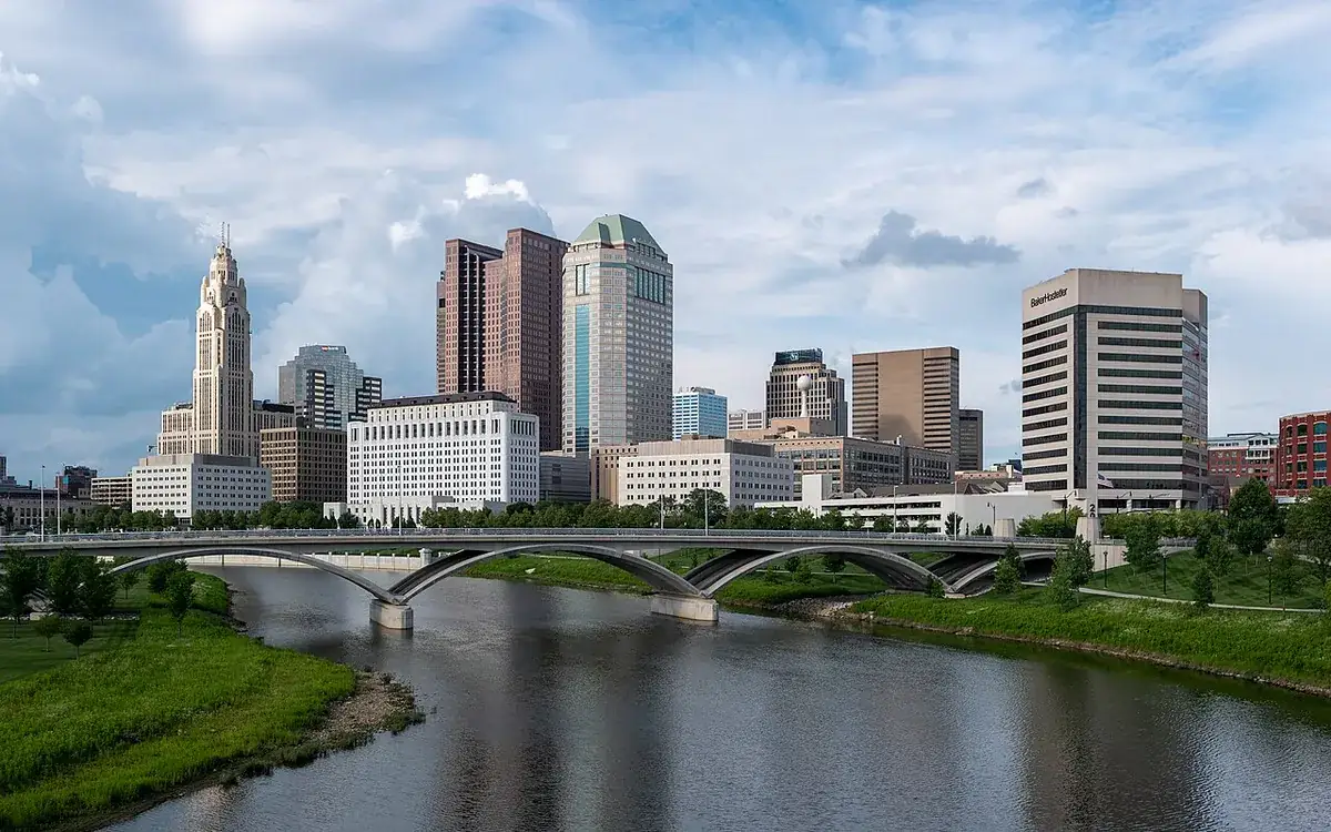A view of Columbus