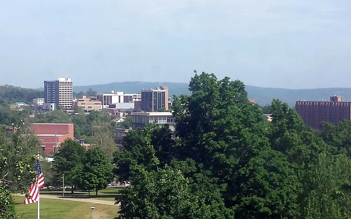 A view of Fayetteville