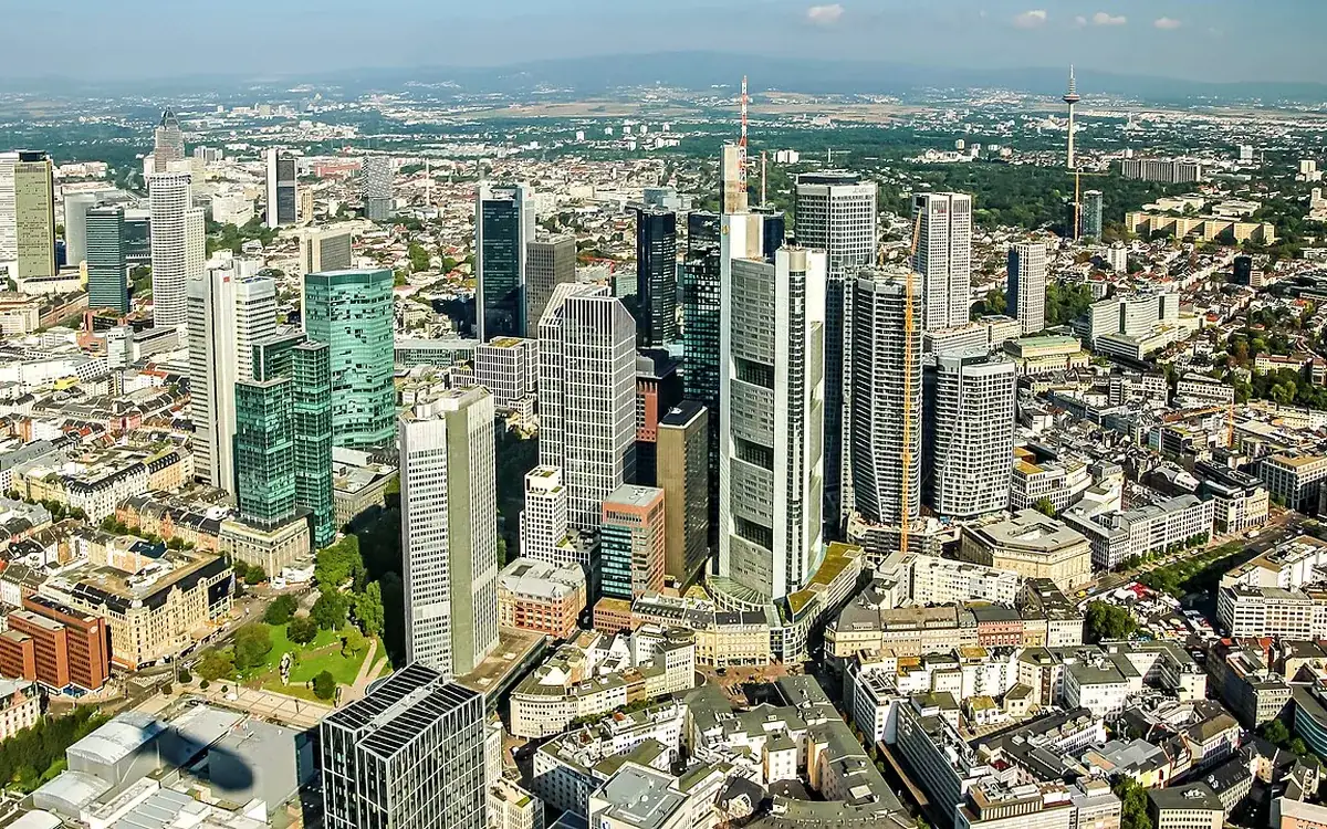A view of Frankfurt
