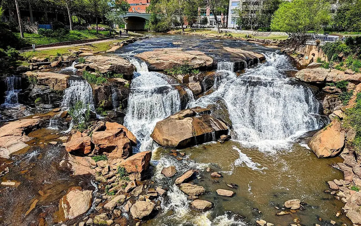 A view of Greenville