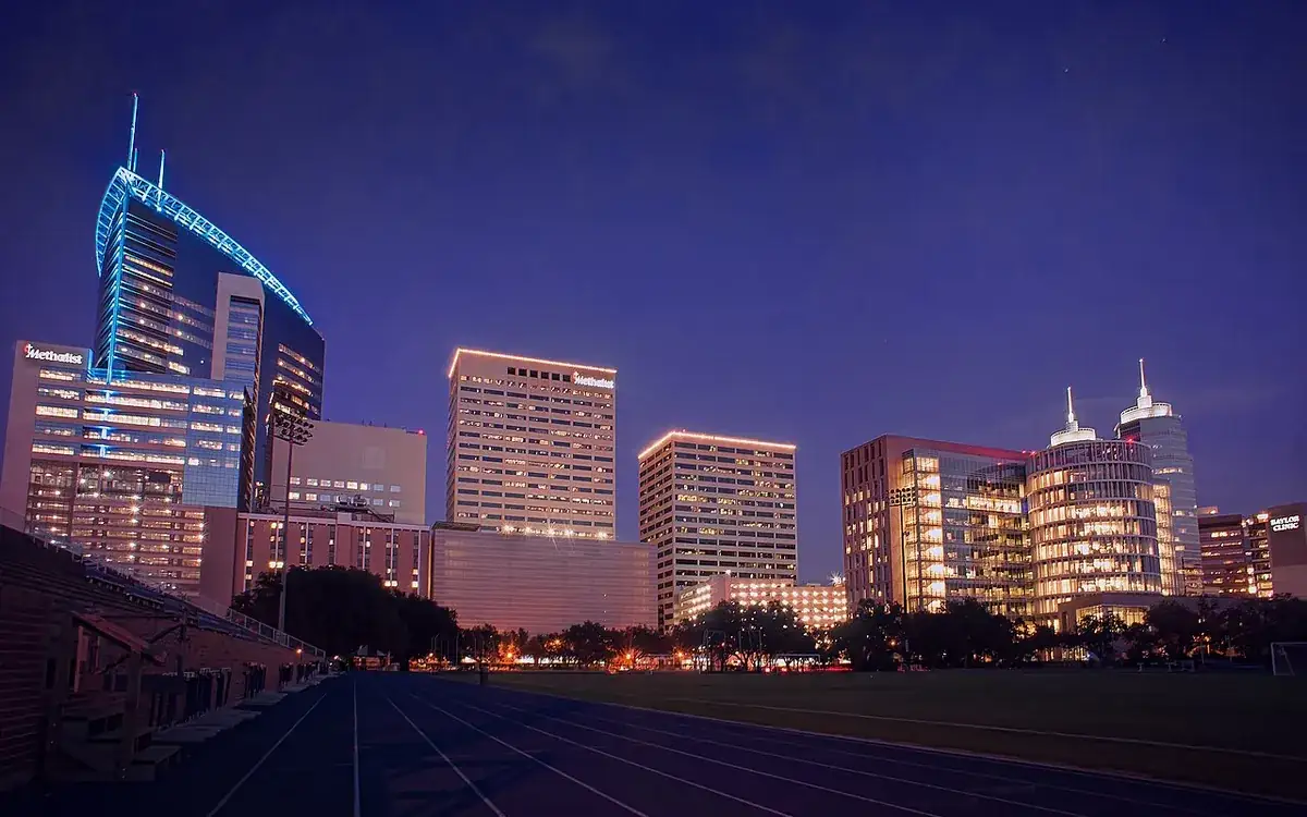 A view of Houston