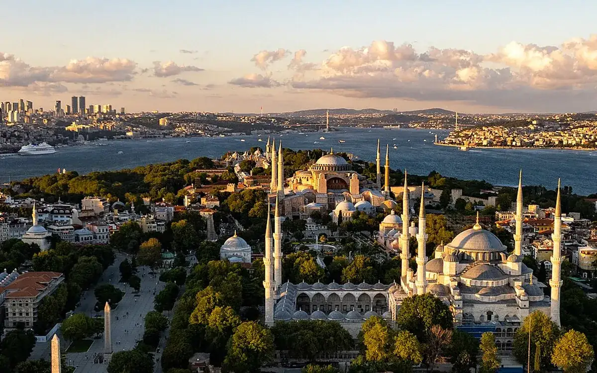 A view of Istanbul