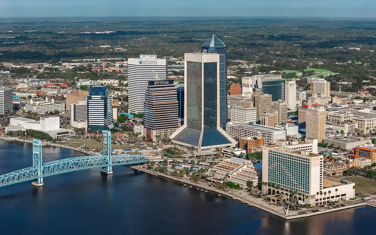 A view of Jacksonville