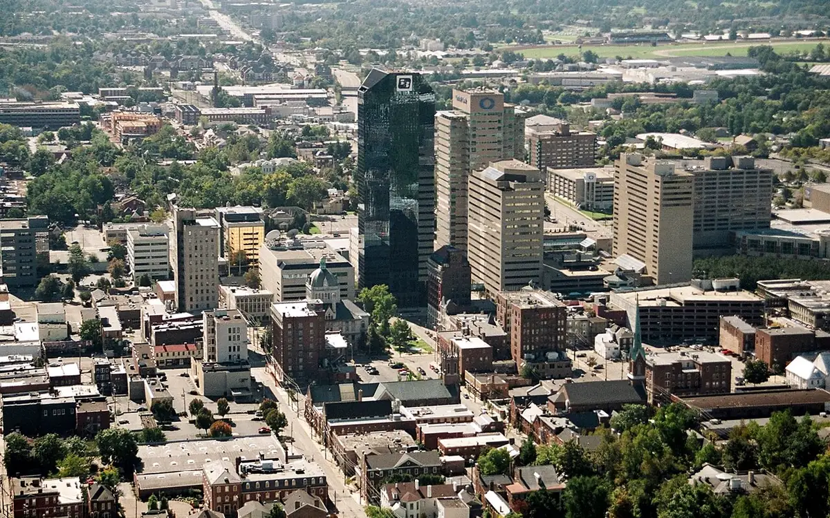 A view of Lexington