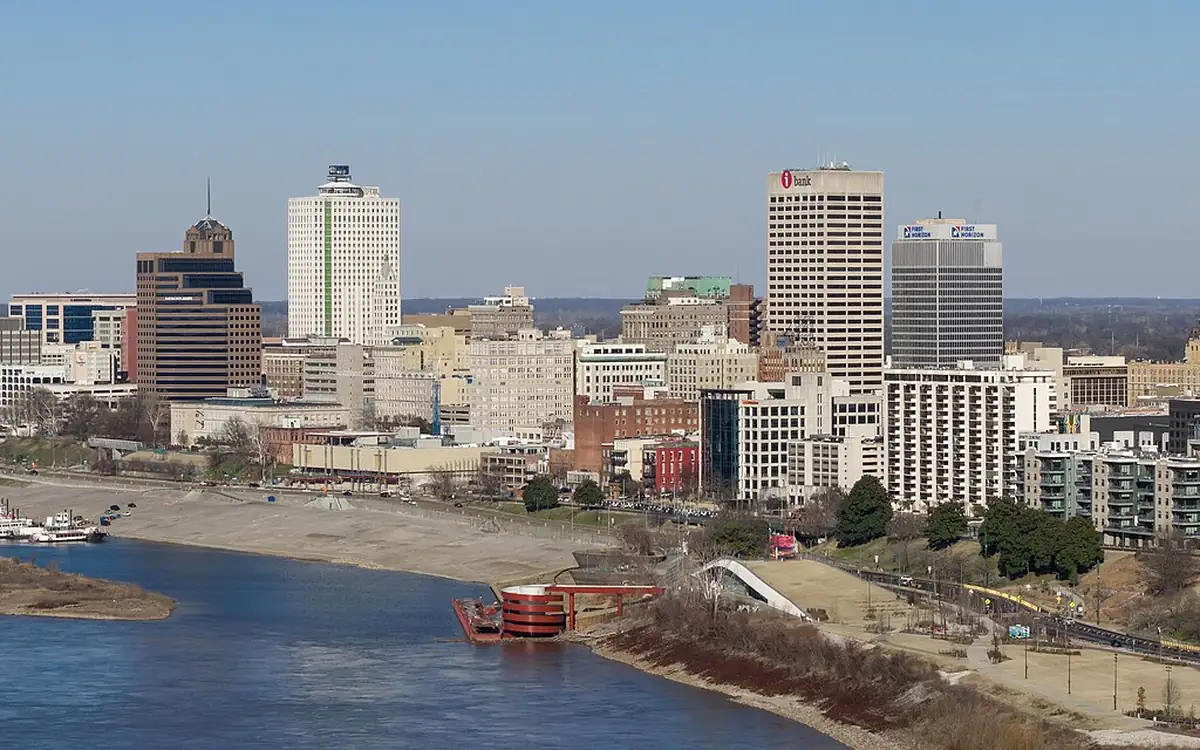 A view of Memphis