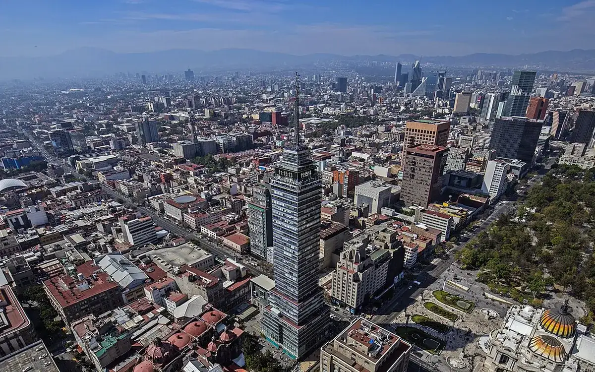 A view of Mexico City