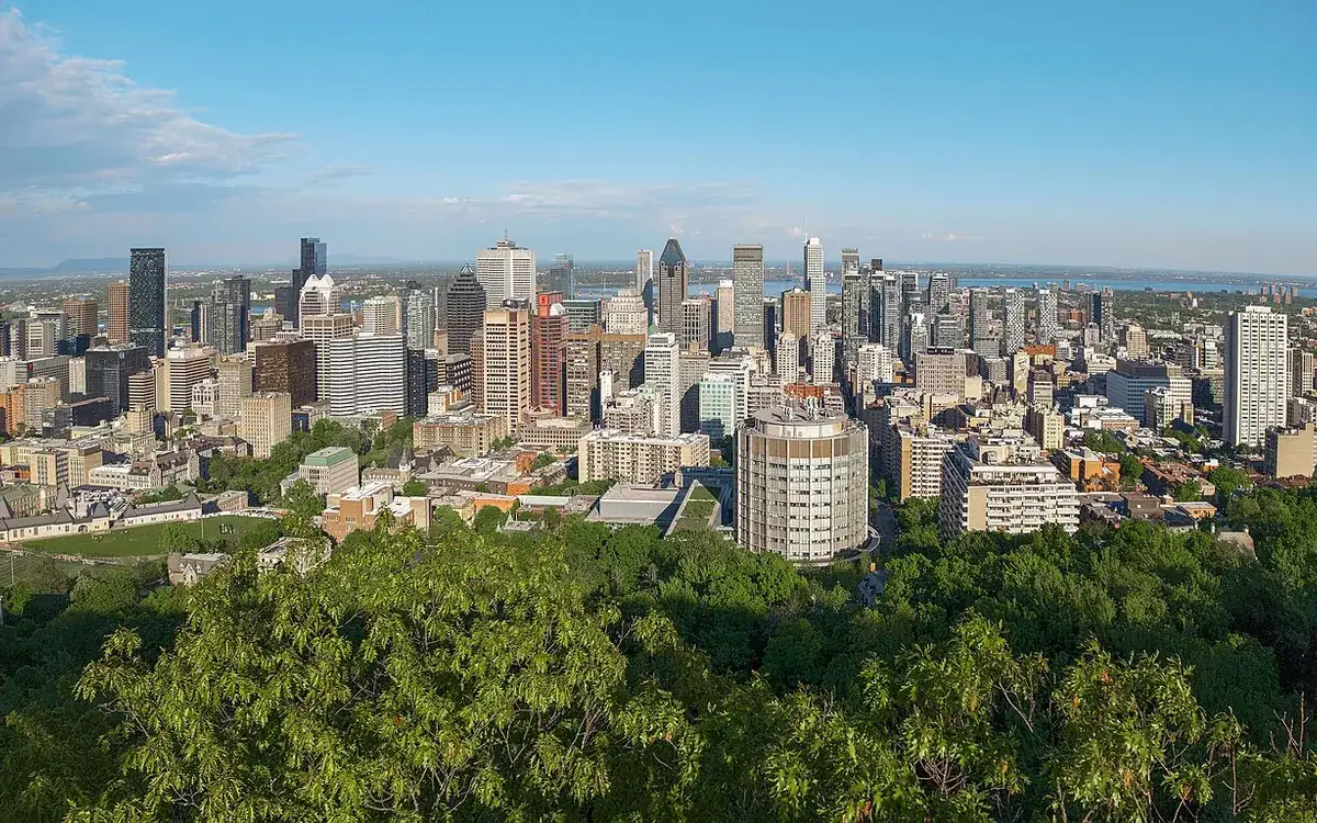 A view of Montreal