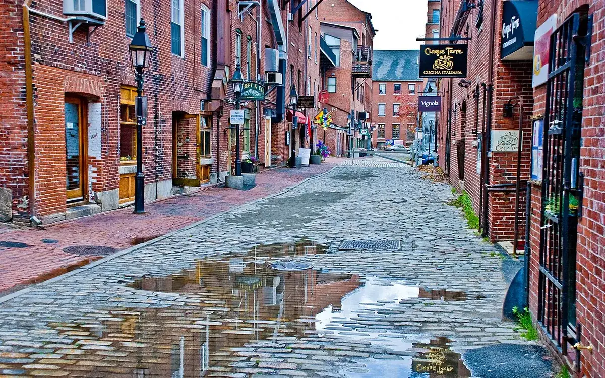 A view of Portland, Maine