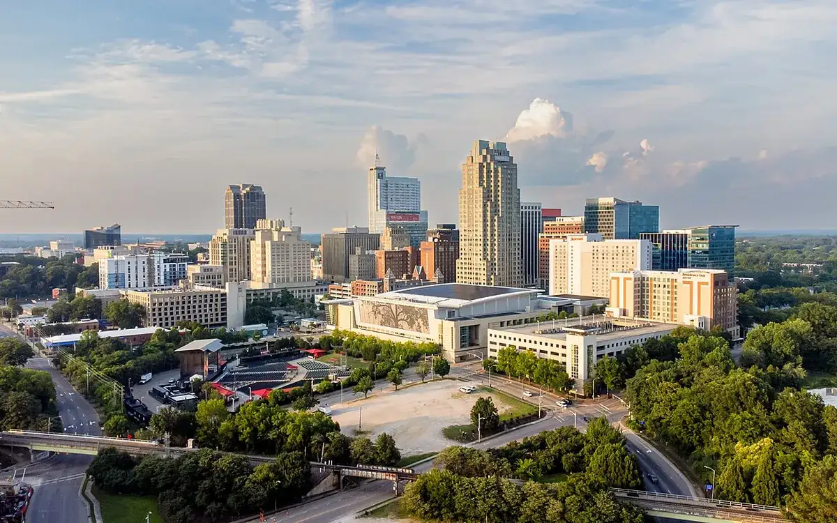 A view of Raleigh