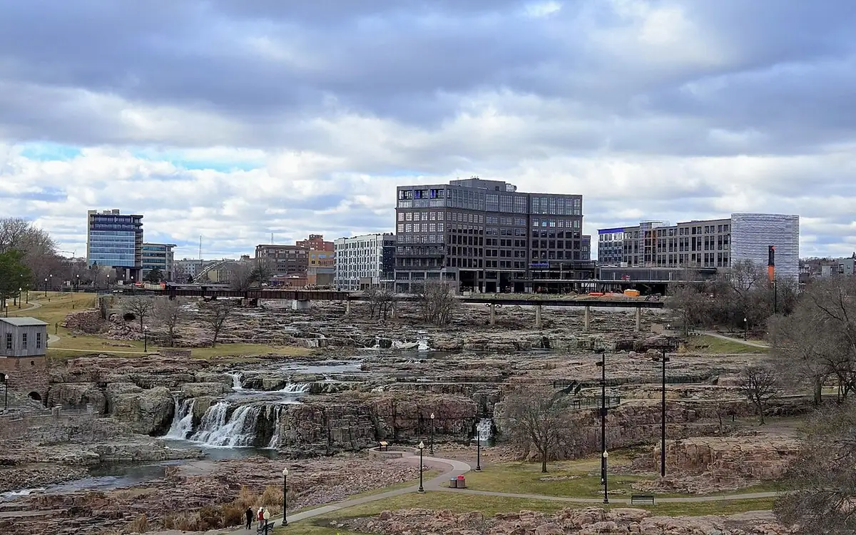A view of Sioux Falls