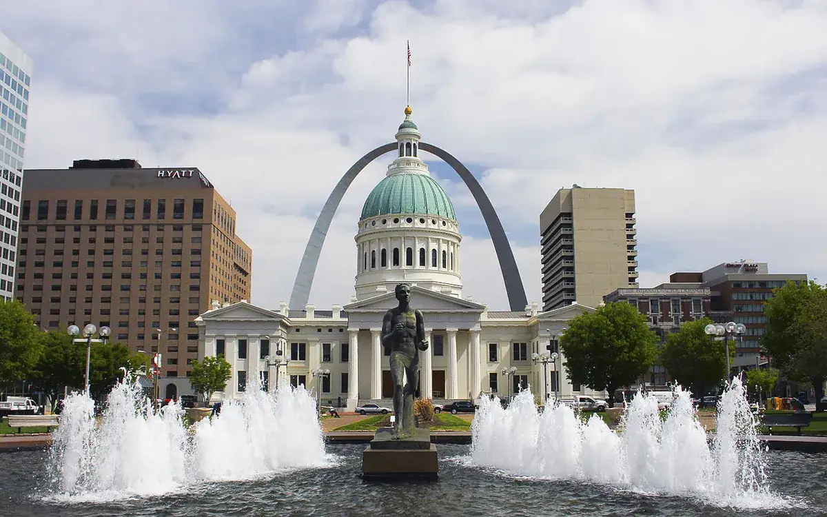 A view of St. Louis