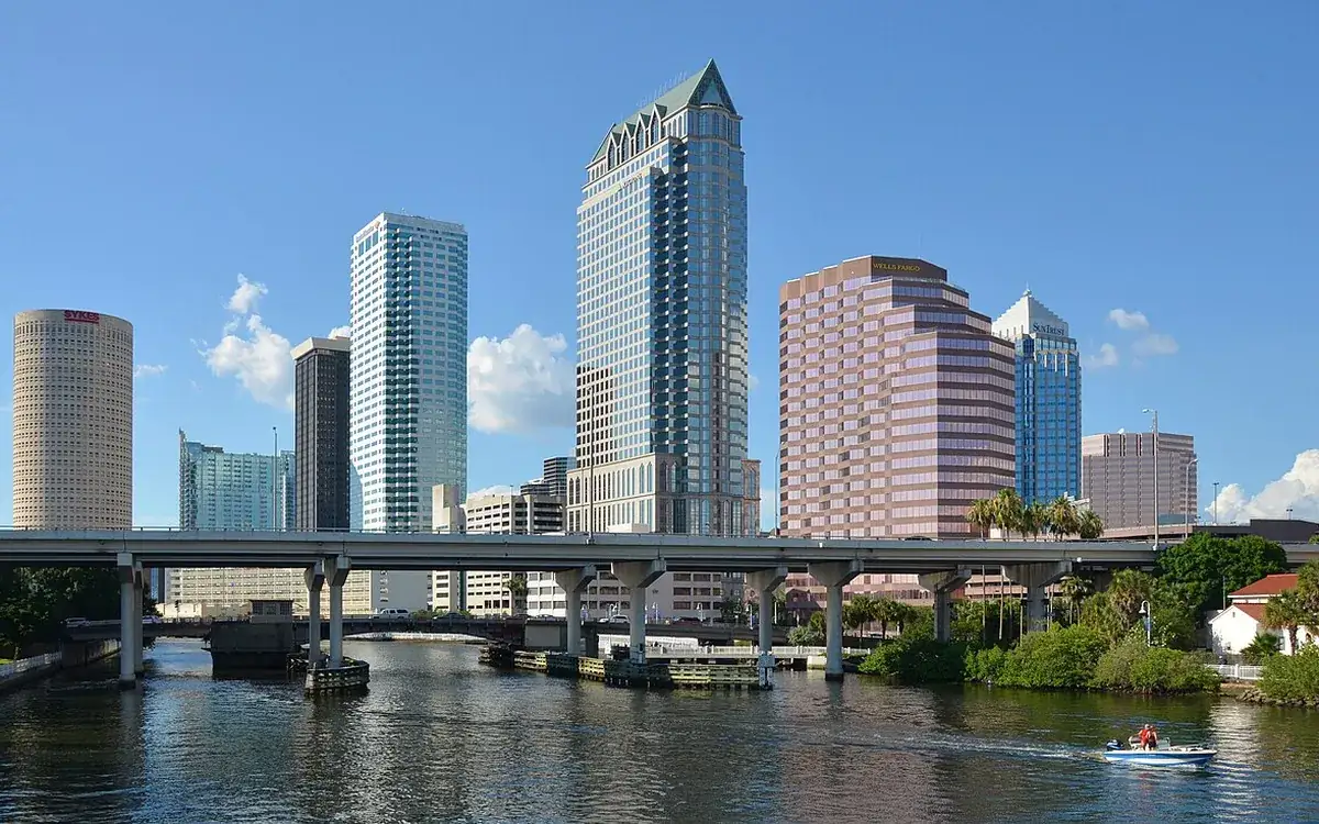 A view of Tampa
