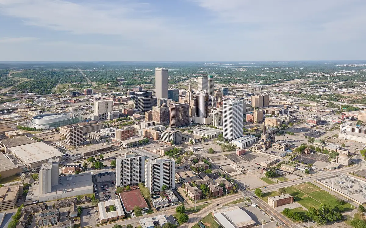 A view of Tulsa