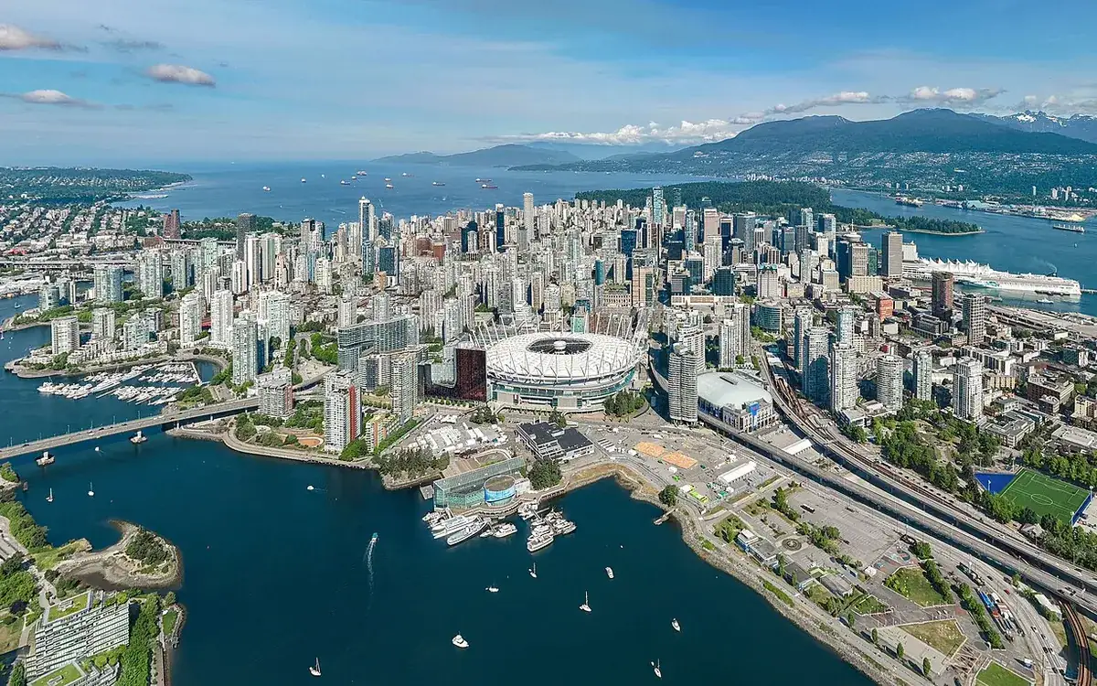 A view of Vancouver